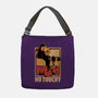 Fight Llama-None-Adjustable Tote-Bag-Studio Mootant