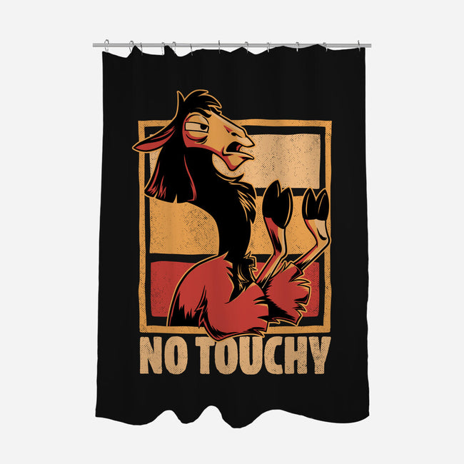 Fight Llama-None-Polyester-Shower Curtain-Studio Mootant