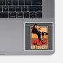 Fight Llama-None-Glossy-Sticker-Studio Mootant