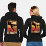 Fight Llama-Unisex-Zip-Up-Sweatshirt-Studio Mootant