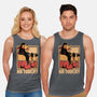 Fight Llama-Unisex-Basic-Tank-Studio Mootant