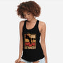 Fight Llama-Womens-Racerback-Tank-Studio Mootant