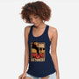 Fight Llama-Womens-Racerback-Tank-Studio Mootant