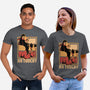 Fight Llama-Unisex-Basic-Tee-Studio Mootant