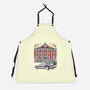 88 And Tower Sumi-E-Unisex-Kitchen-Apron-Astrobot Invention