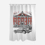 88 And Tower Sumi-E-None-Polyester-Shower Curtain-Astrobot Invention