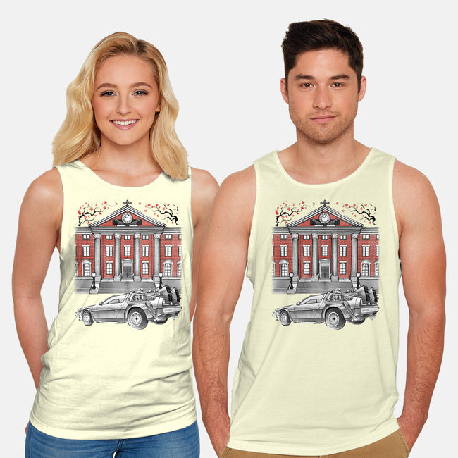 88 And Tower Sumi-E-Unisex-Basic-Tank-Astrobot Invention