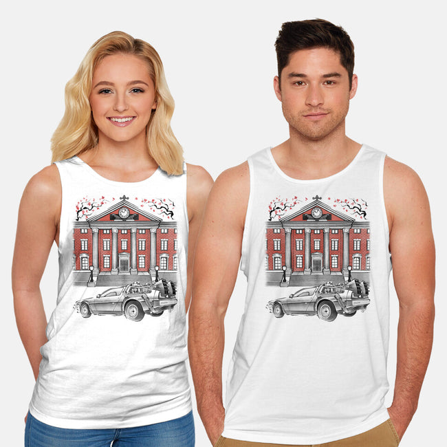 88 And Tower Sumi-E-Unisex-Basic-Tank-Astrobot Invention