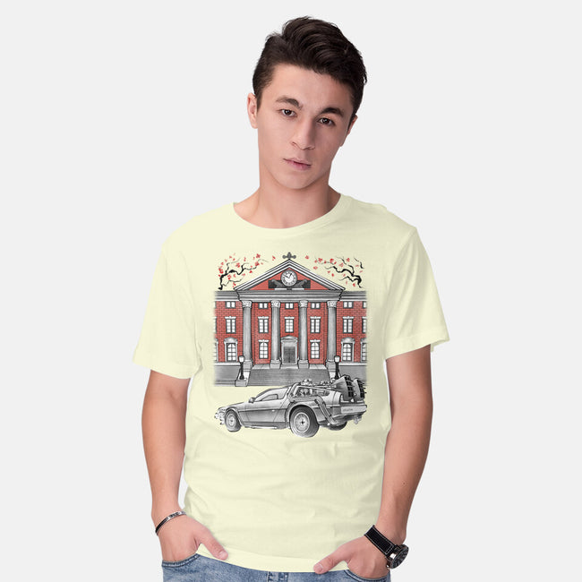 88 And Tower Sumi-E-Mens-Basic-Tee-Astrobot Invention