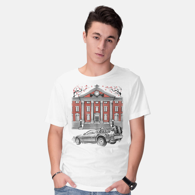88 And Tower Sumi-E-Mens-Basic-Tee-Astrobot Invention