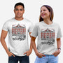 88 And Tower Sumi-E-Unisex-Basic-Tee-Astrobot Invention