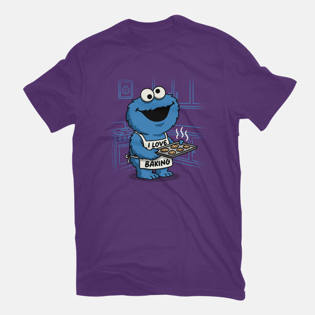 I Love Baking-Womens-Fitted-Tee-Popnotic