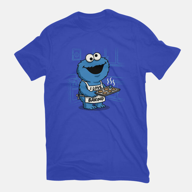 I Love Baking-Womens-Fitted-Tee-Popnotic