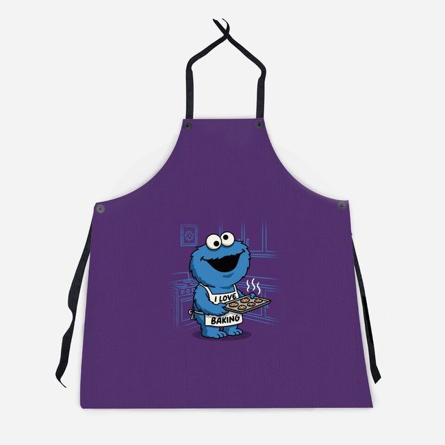 I Love Baking-Unisex-Kitchen-Apron-Popnotic