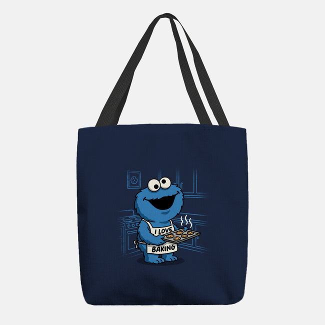 I Love Baking-None-Basic Tote-Bag-Popnotic