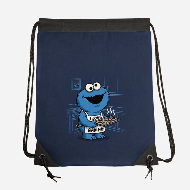 I Love Baking-None-Drawstring-Bag-Popnotic