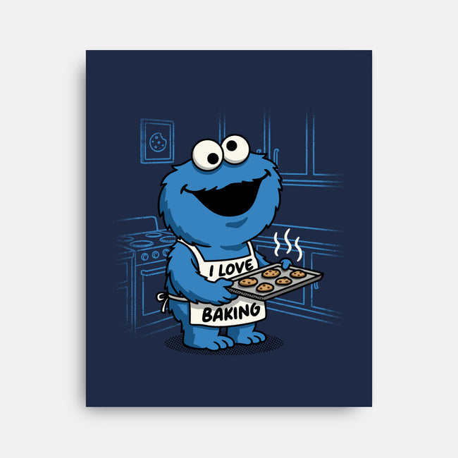 I Love Baking-None-Stretched-Canvas-Popnotic