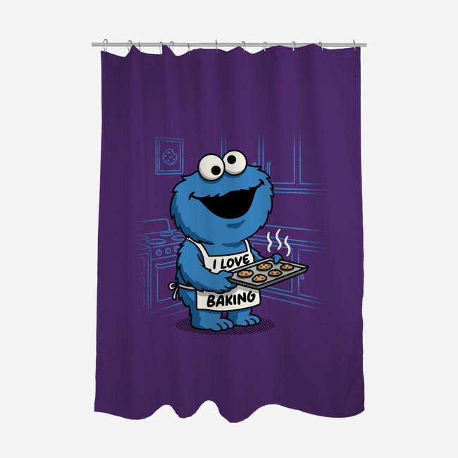 I Love Baking-None-Polyester-Shower Curtain-Popnotic