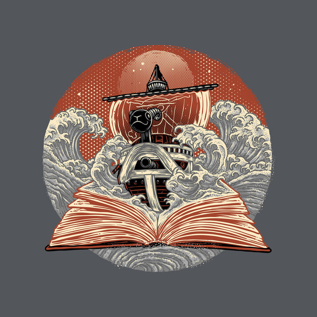 Tidal Pages-None-Drawstring-Bag-glitchygorilla