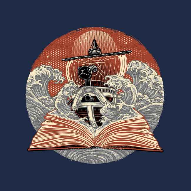 Tidal Pages-Unisex-Basic-Tee-glitchygorilla