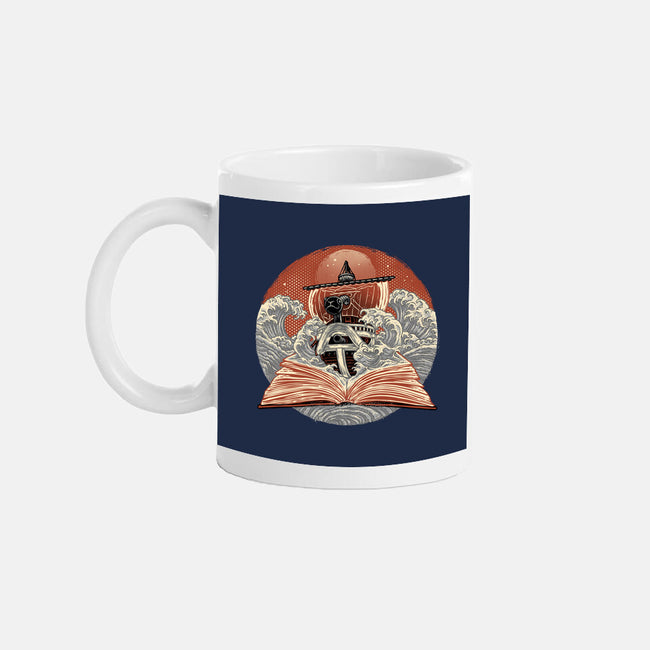 Tidal Pages-None-Mug-Drinkware-glitchygorilla