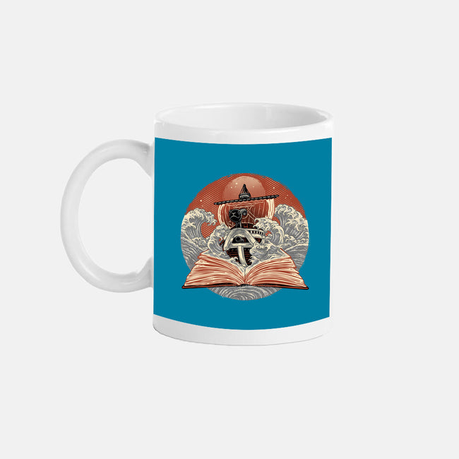 Tidal Pages-None-Mug-Drinkware-glitchygorilla