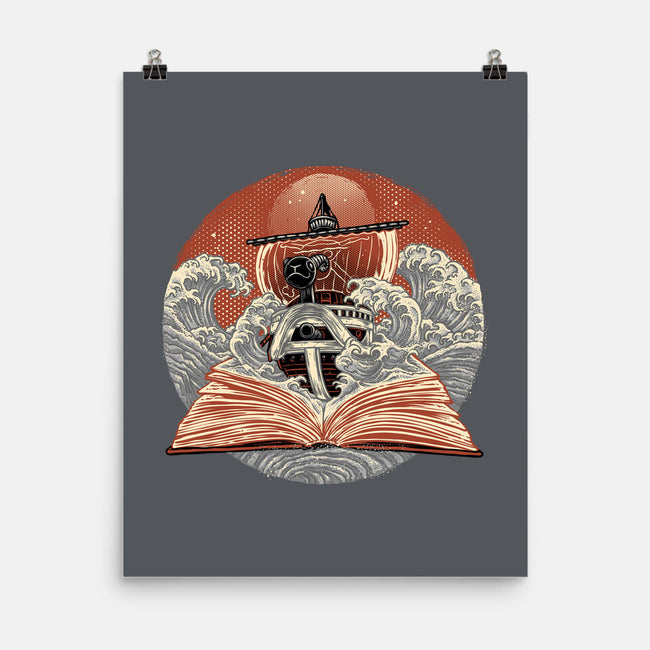 Tidal Pages-None-Matte-Poster-glitchygorilla