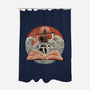 Tidal Pages-None-Polyester-Shower Curtain-glitchygorilla