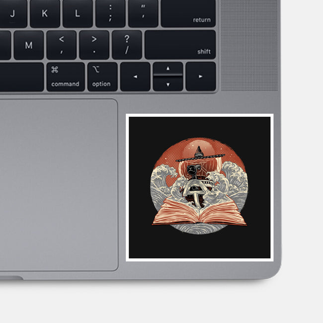 Tidal Pages-None-Glossy-Sticker-glitchygorilla