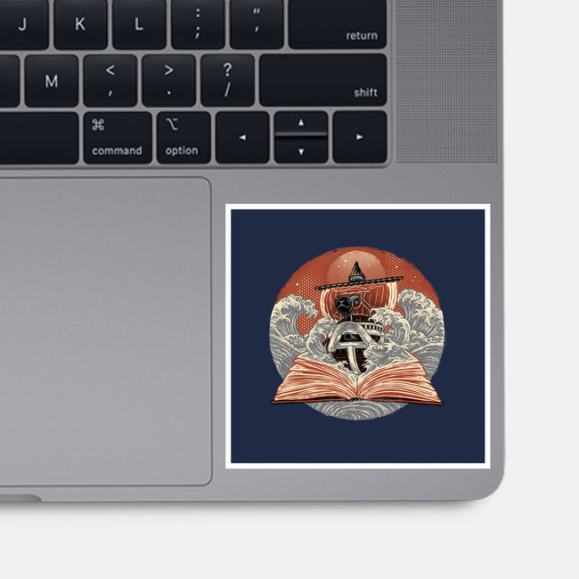 Tidal Pages-None-Glossy-Sticker-glitchygorilla