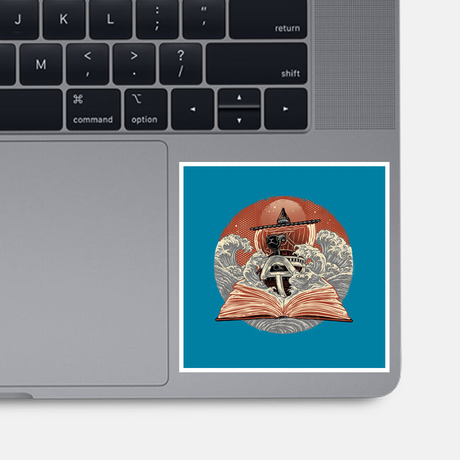Tidal Pages-None-Glossy-Sticker-glitchygorilla