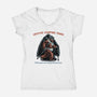 Cryptid Camping Tours-Womens-V-Neck-Tee-glitchygorilla