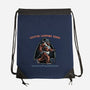 Cryptid Camping Tours-None-Drawstring-Bag-glitchygorilla