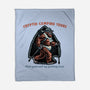Cryptid Camping Tours-None-Fleece-Blanket-glitchygorilla
