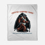 Cryptid Camping Tours-None-Fleece-Blanket-glitchygorilla