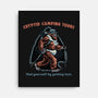 Cryptid Camping Tours-None-Stretched-Canvas-glitchygorilla