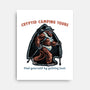 Cryptid Camping Tours-None-Stretched-Canvas-glitchygorilla