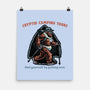 Cryptid Camping Tours-None-Matte-Poster-glitchygorilla