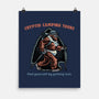 Cryptid Camping Tours-None-Matte-Poster-glitchygorilla