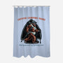 Cryptid Camping Tours-None-Polyester-Shower Curtain-glitchygorilla