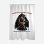Cryptid Camping Tours-None-Polyester-Shower Curtain-glitchygorilla