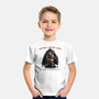 Cryptid Camping Tours-Youth-Basic-Tee-glitchygorilla