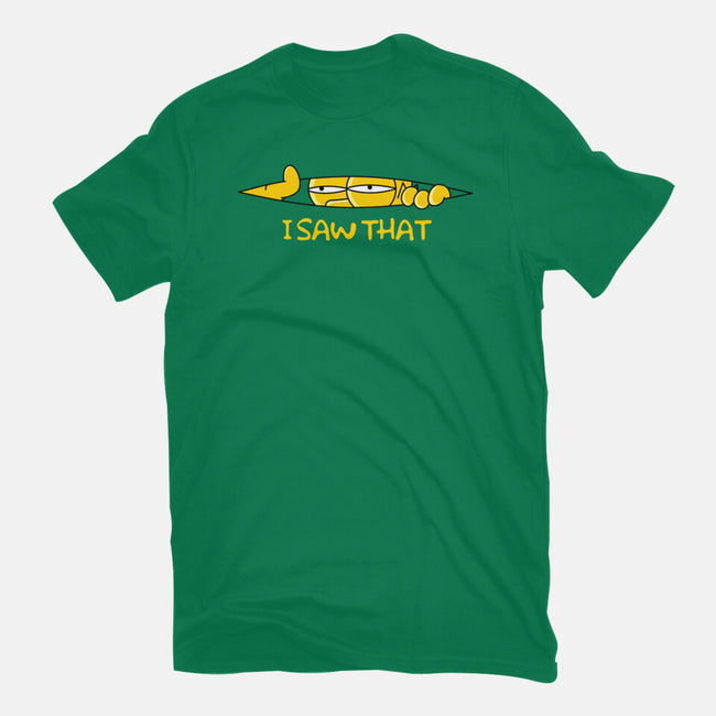 I Saw That Doh-Womens-Basic-Tee-rocketman_art