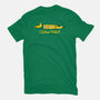 I Saw That Doh-Womens-Fitted-Tee-rocketman_art