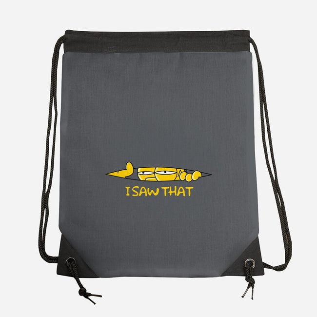 I Saw That Doh-None-Drawstring-Bag-rocketman_art