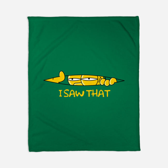 I Saw That Doh-None-Fleece-Blanket-rocketman_art