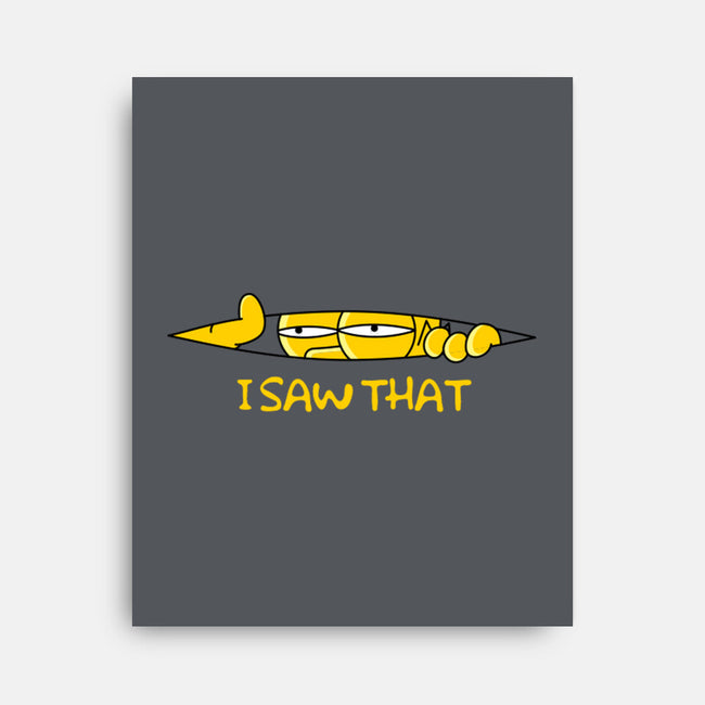 I Saw That Doh-None-Stretched-Canvas-rocketman_art