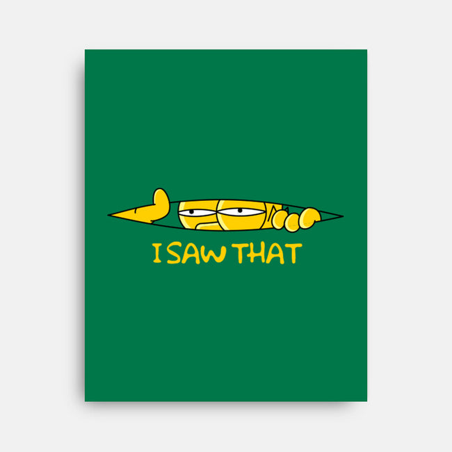 I Saw That Doh-None-Stretched-Canvas-rocketman_art