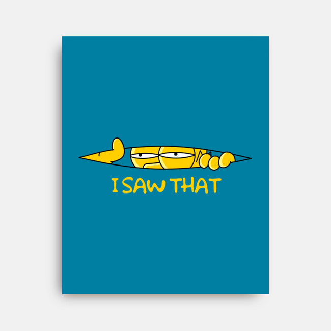 I Saw That Doh-None-Stretched-Canvas-rocketman_art