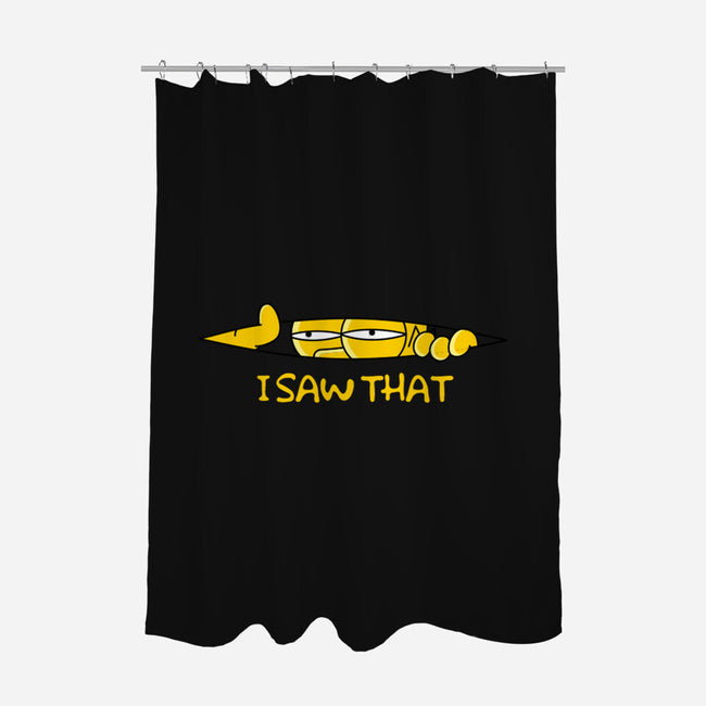 I Saw That Doh-None-Polyester-Shower Curtain-rocketman_art